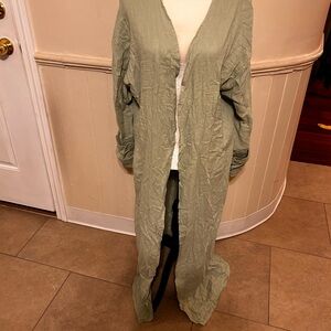Brand New Woman’s Long Duster Size Medium